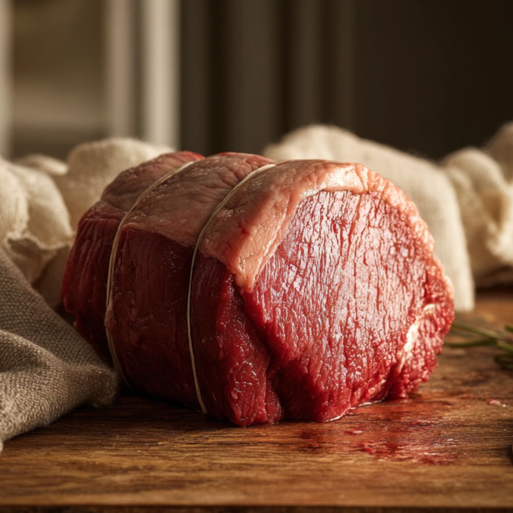 Boneless Beef Rump Top Roast from The Black Farmer – premium British beef joint for roasting, grilling or stewing