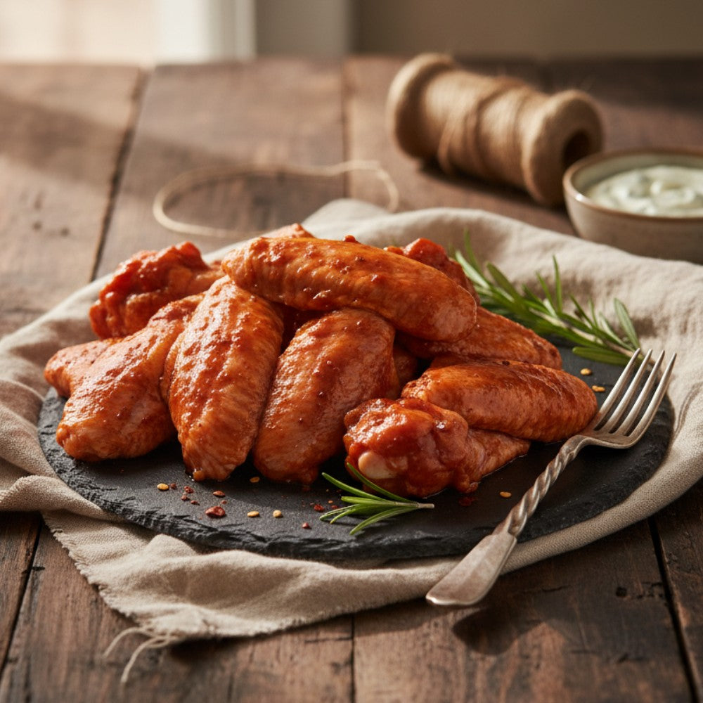 Free Range Chicken Wings - Various Flavours (500g)