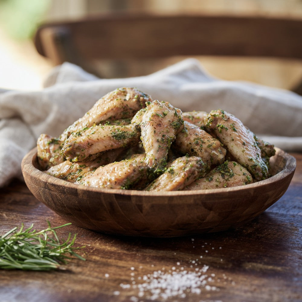 Free Range Chicken Wings - Various Flavours (500g)