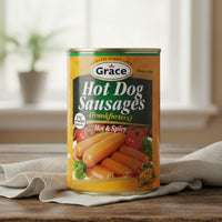 Grace Hot Dog Hot Spicy Halal 400g