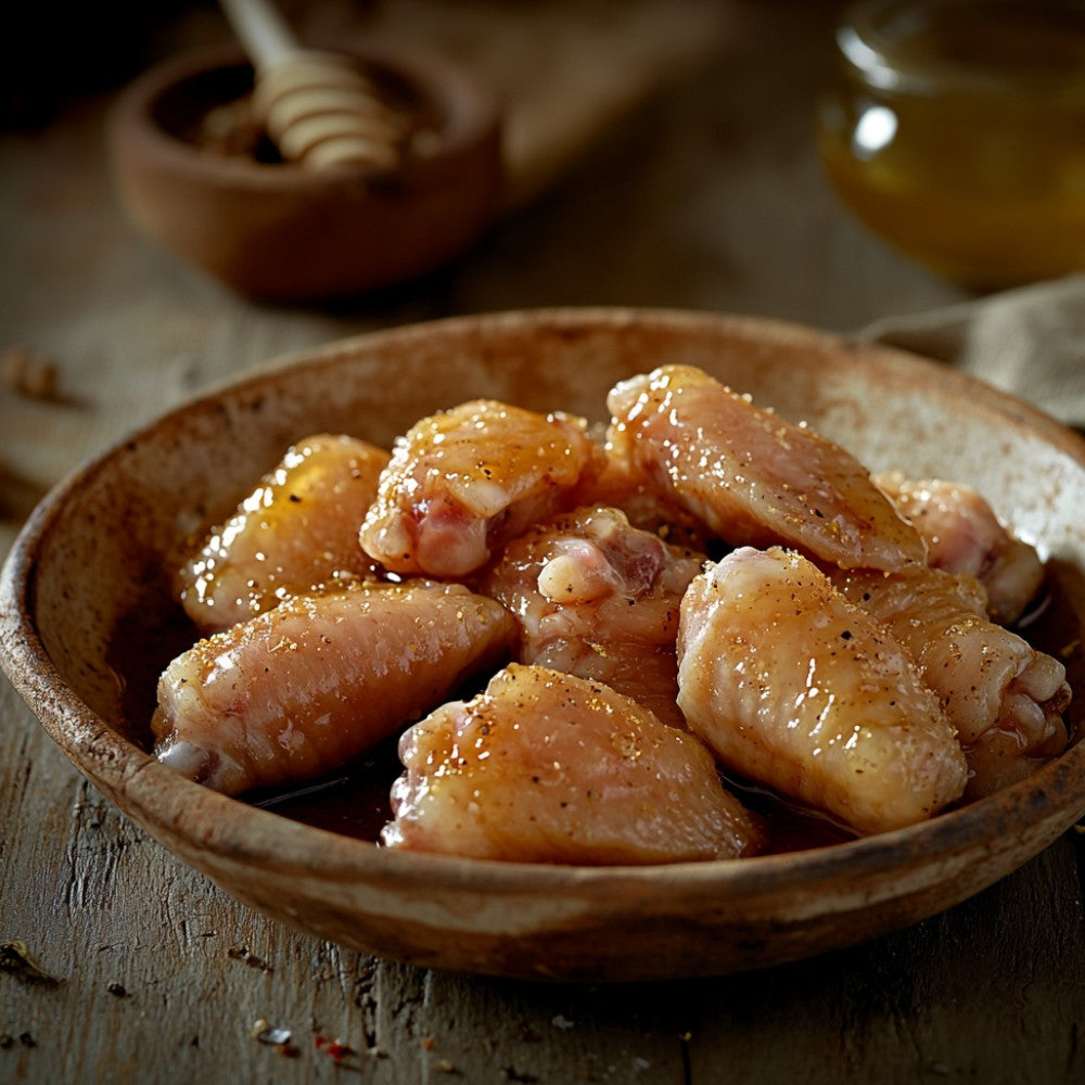 Free Range Chicken Wings - Various Flavours (500g)