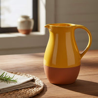 Sintra Glazed Terracotta Jug