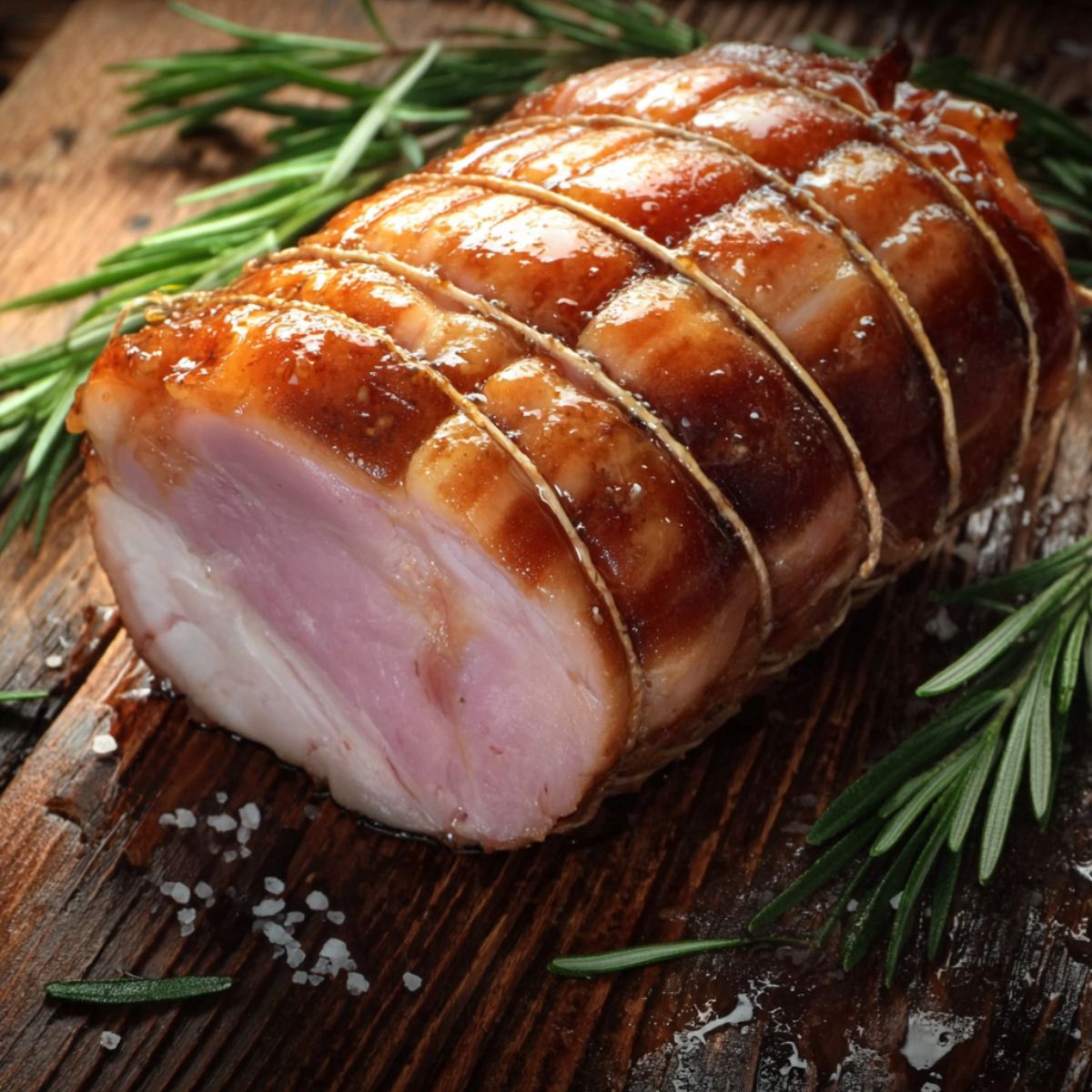 Honey Glazed Mini Christmas Ham Maple Glazed Small Christmas Ham