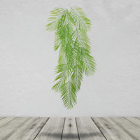Pack Of 12 X 120cm Artificial Hanging Palm Plant Leaf