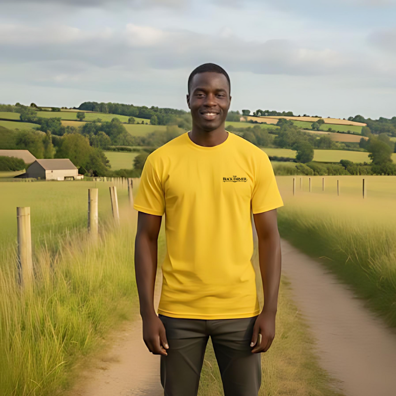 The Black Farmer T-Shirt Yellow