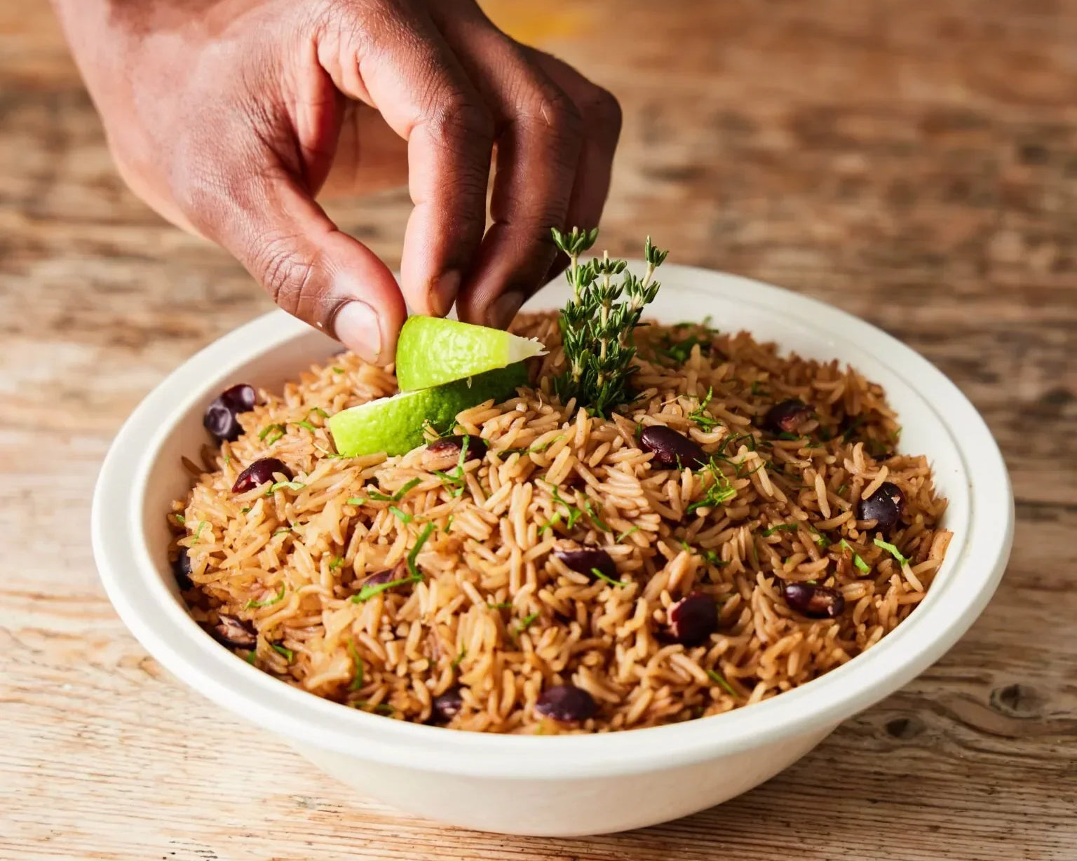 Coconut Rice & Peas