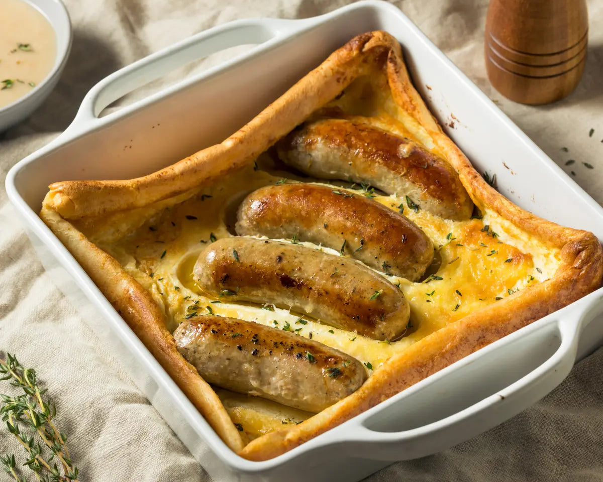 Toad in the Hole Recipe with The Black Farmer Sausages