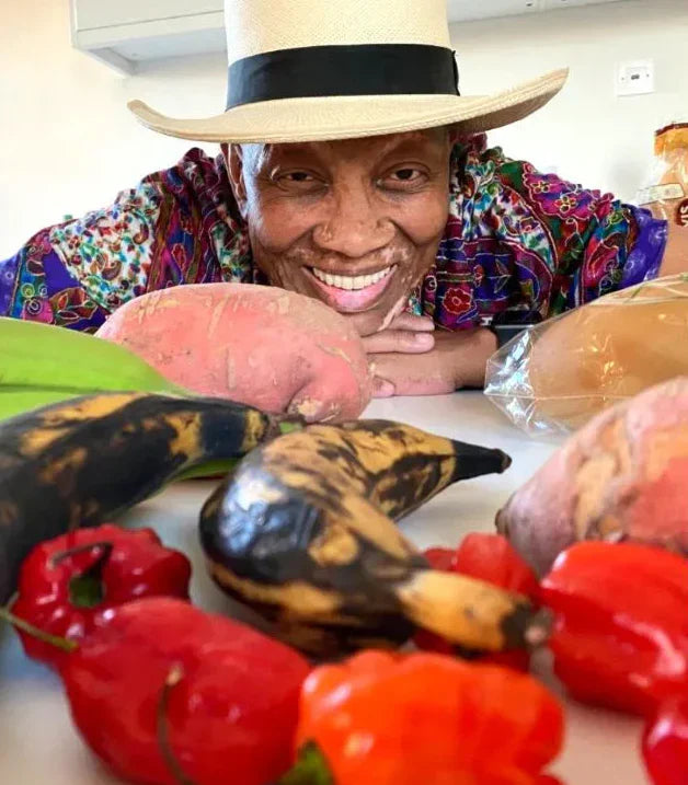 Wilfred serves up his favourite Caribbean foods