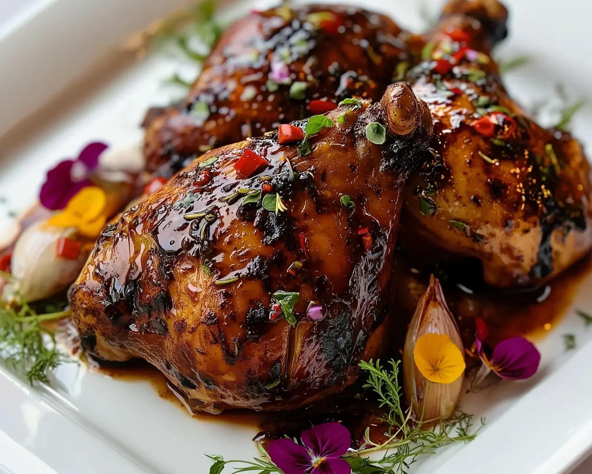 Free Range Oven-Baked Jerk Chicken