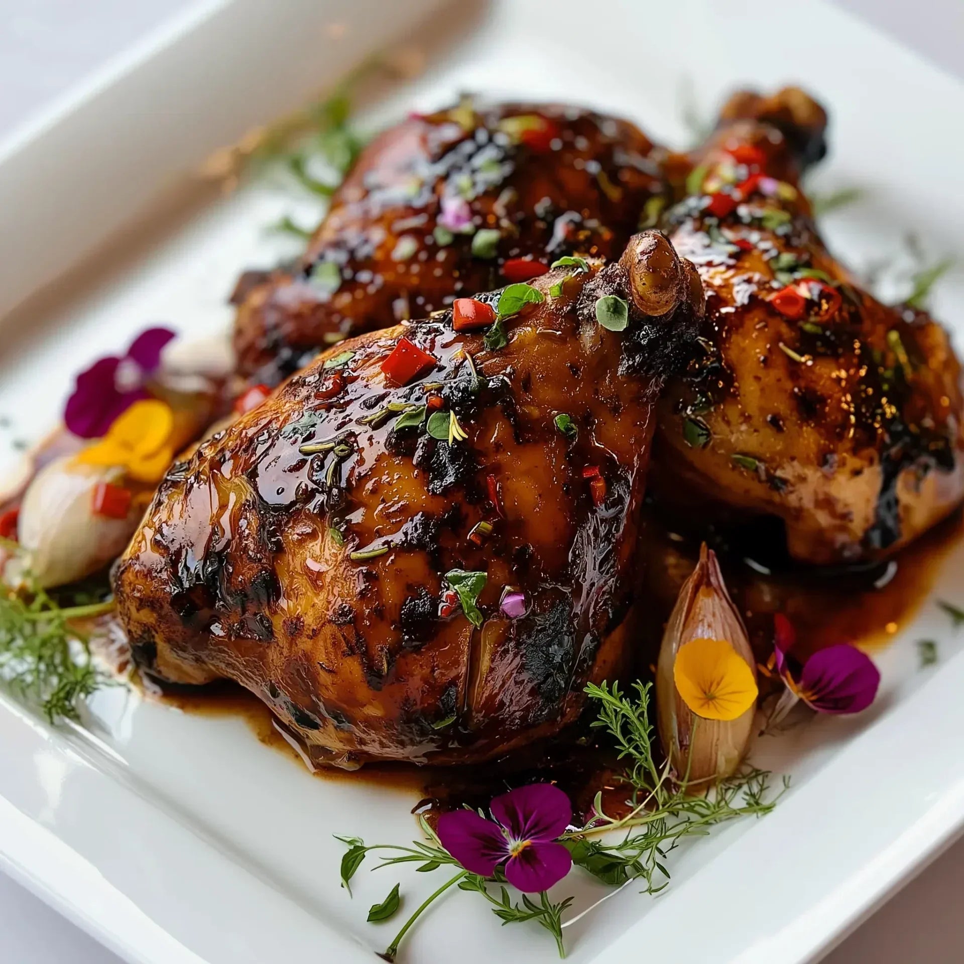 Free Range Oven-Baked Jerk Chicken