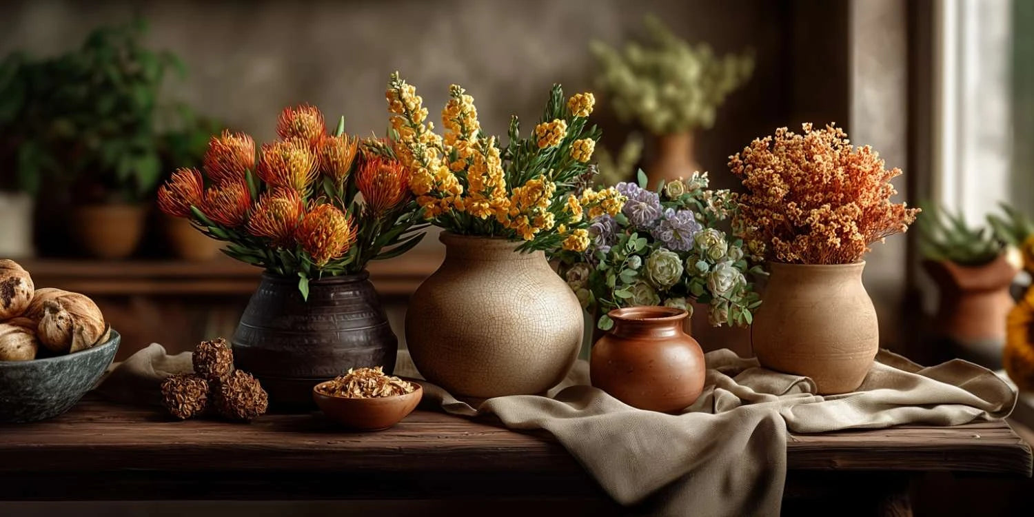Artificial Flowers & Small Plants