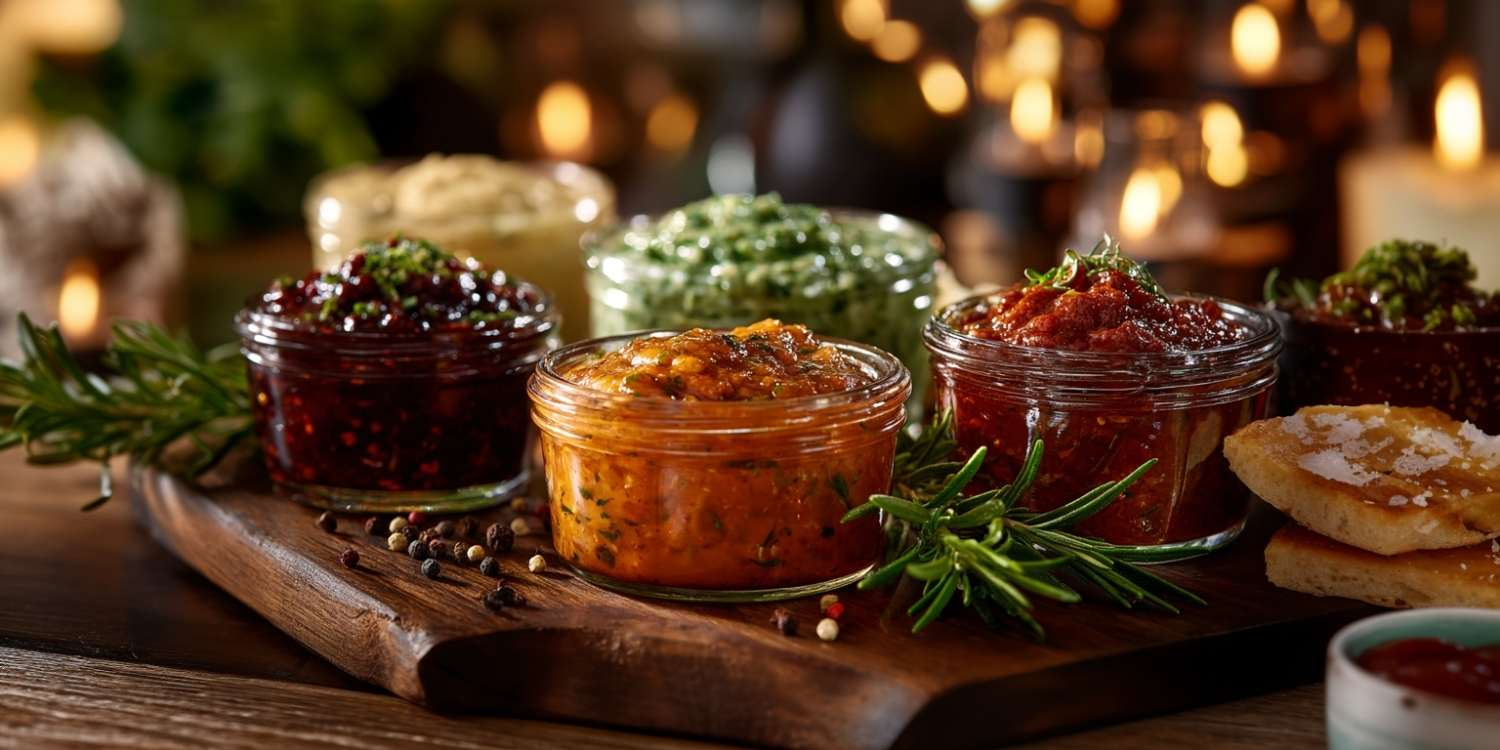 Dips, Condiments & Preserves