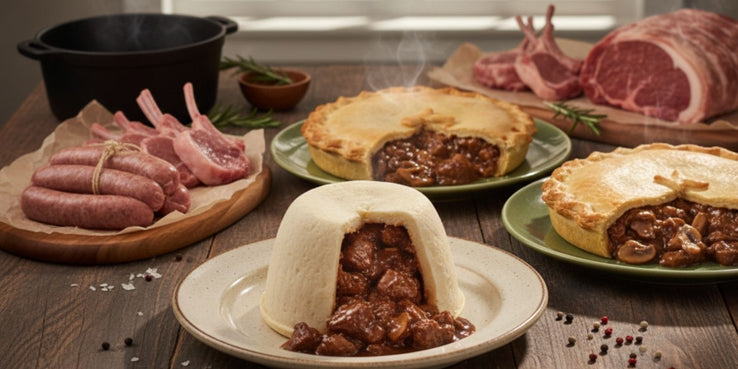 Traditional Butcher's Cuts, Pies & Puddings | The Black Farmer