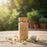 When in Doubt, Add Flowers Wildflower Seed Bombs