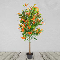 130cm Artificial Codiaeum Tree With 179 Leaves
