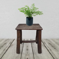 15cm Dark Teal Green Blue Ceramic Planter With Feet