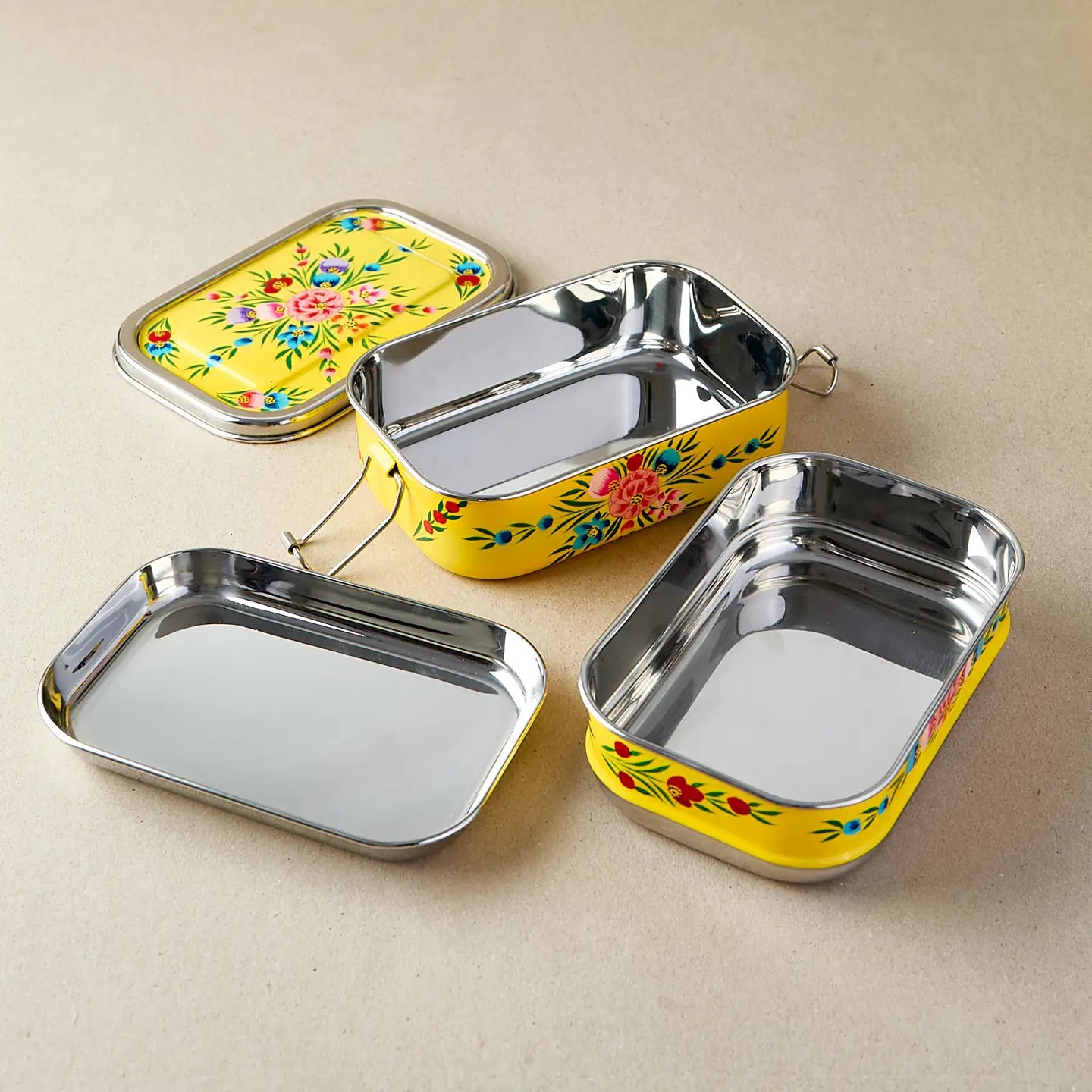 Stainless Steel - Tiffin-Style Lunchbox
