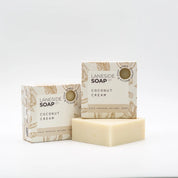 Coconut Cream Cold Process Soap - Handmade and Vegan