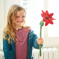 Handmade Felt Single Flower Ethically Sourced