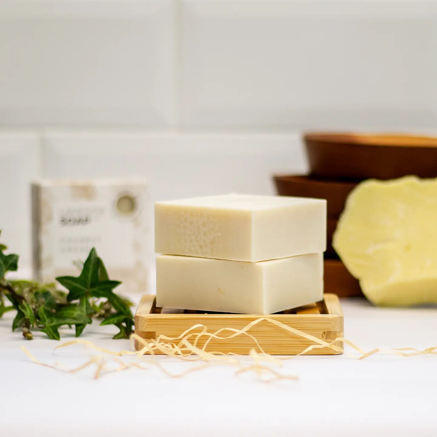 Coconut Cream Cold Process Soap - Handmade and Vegan