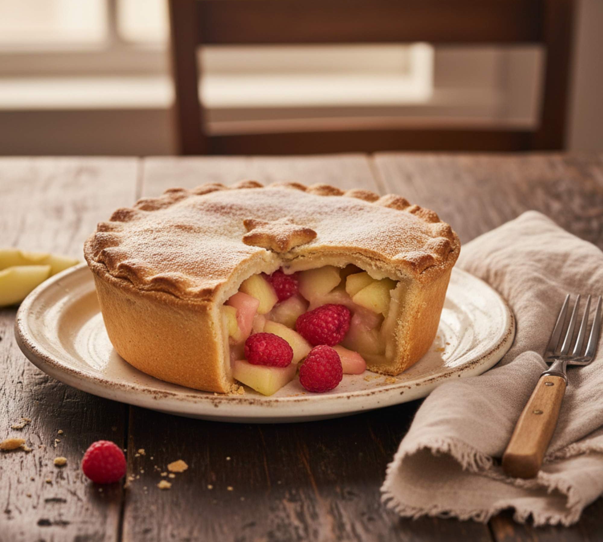 Kentish Raspberry Fruit Pies – The Black Farmer