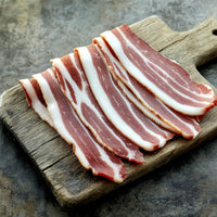 Bacon, Rind On, Unsmoked Streaky (250g)