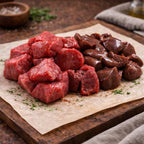 Beef - Diced Steak & Kidney — 1kg
