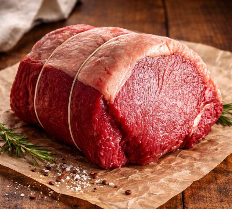 Boneless Beef Rump Top Roast from The Black Farmer – premium British beef joint for roasting, grilling or stewing