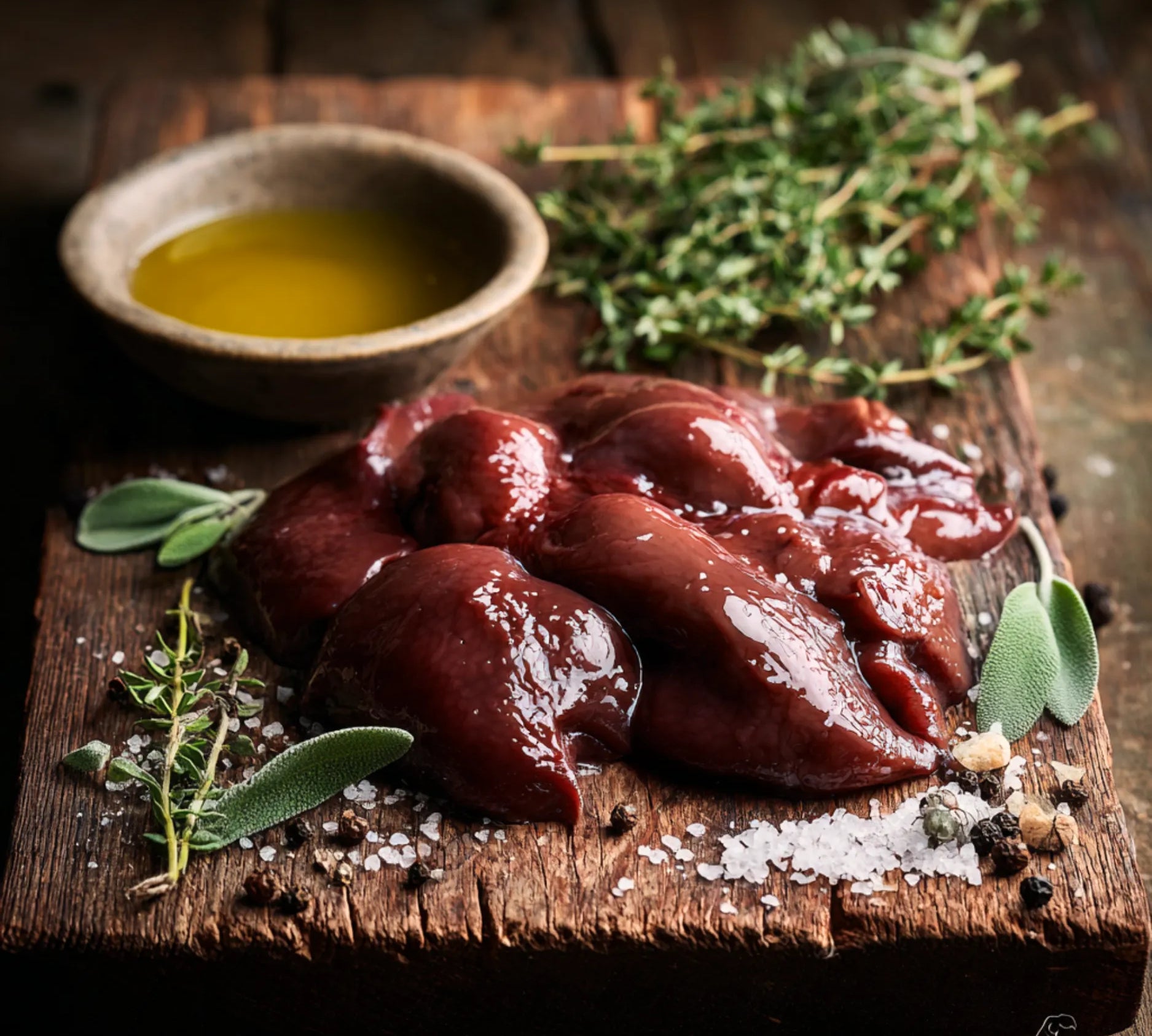 Free Range Chicken Liver (500 g) from The Black Farmer – premium British outdoor-reared poultry liver