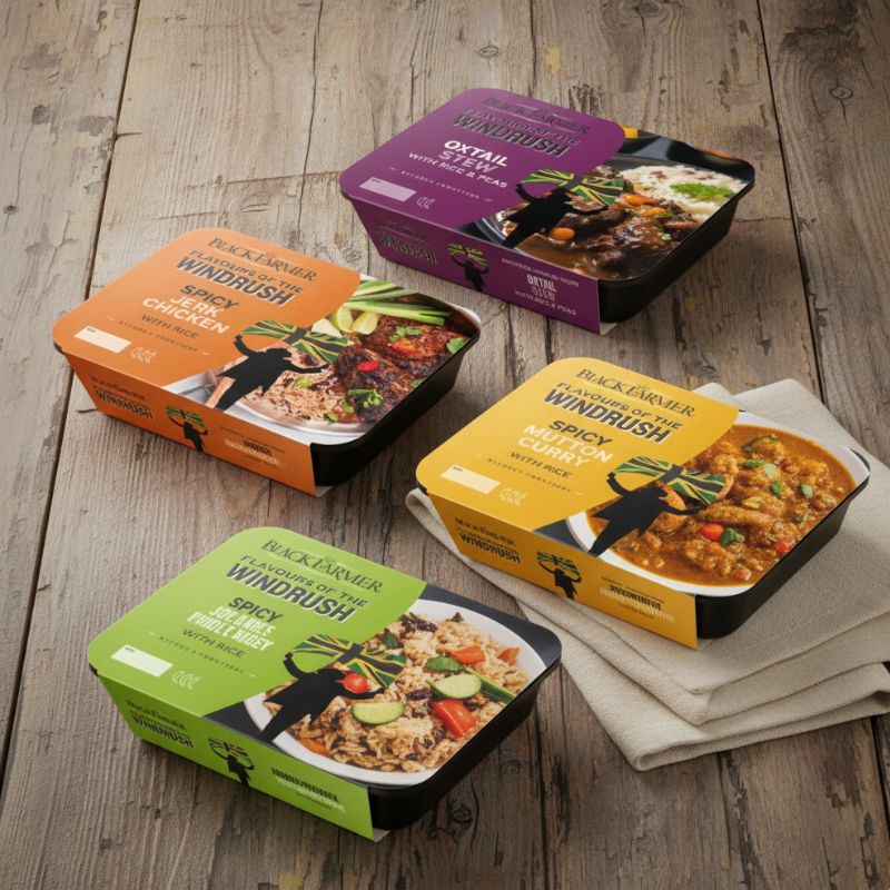 Caribbean Ready Meals Bundle | Windrush Food | The Black Farmer
