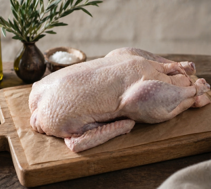 Free Range Whole Goose from The Black Farmer – premium British festive roast with golden crispy skin and rich, tender meat.