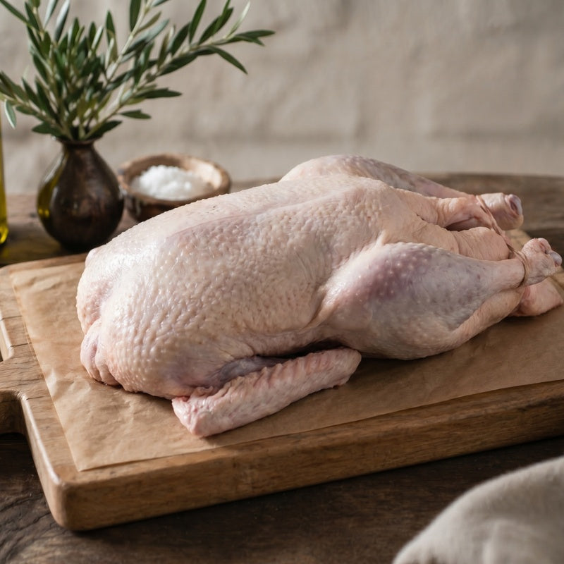 Free Range Whole Goose from The Black Farmer – premium British festive roast with golden crispy skin and rich, tender meat.