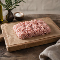 Free Range Chicken Mince in recyclable tray — lean British poultry from The Black Farmer