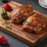 Jerk Chicken Thighs bone-in, 500g