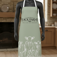 The Black Farmer Cotton Apron - Green