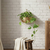 Gold Wall Planter Stylish and Versatile Decor