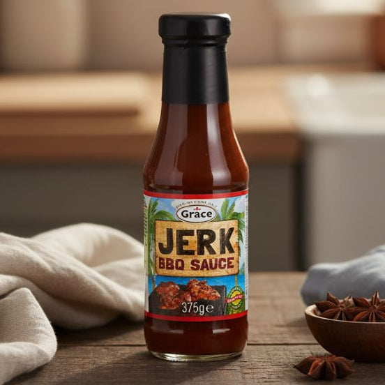 Jamaican mackerel in brine,” “Grace Caribbean fish tin,” “authentic island canned seafood.