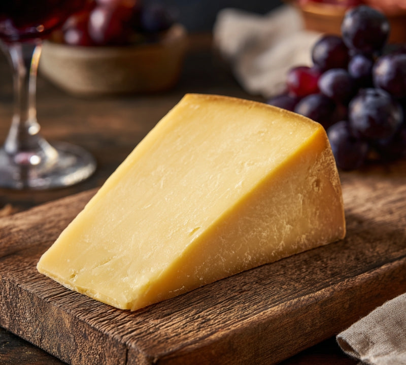 Green’s Organic Smoked Cheddar block, 200g smoked organic cheese.