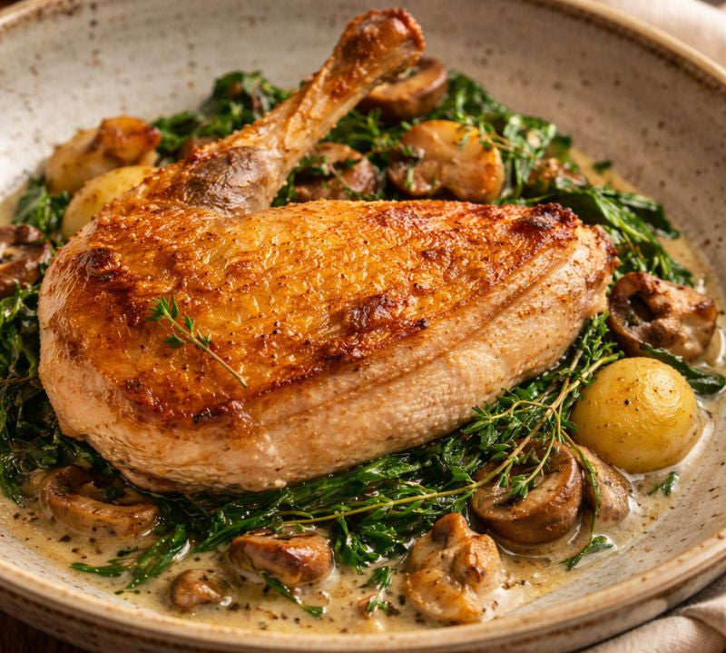 cooked guinea fowl supreme