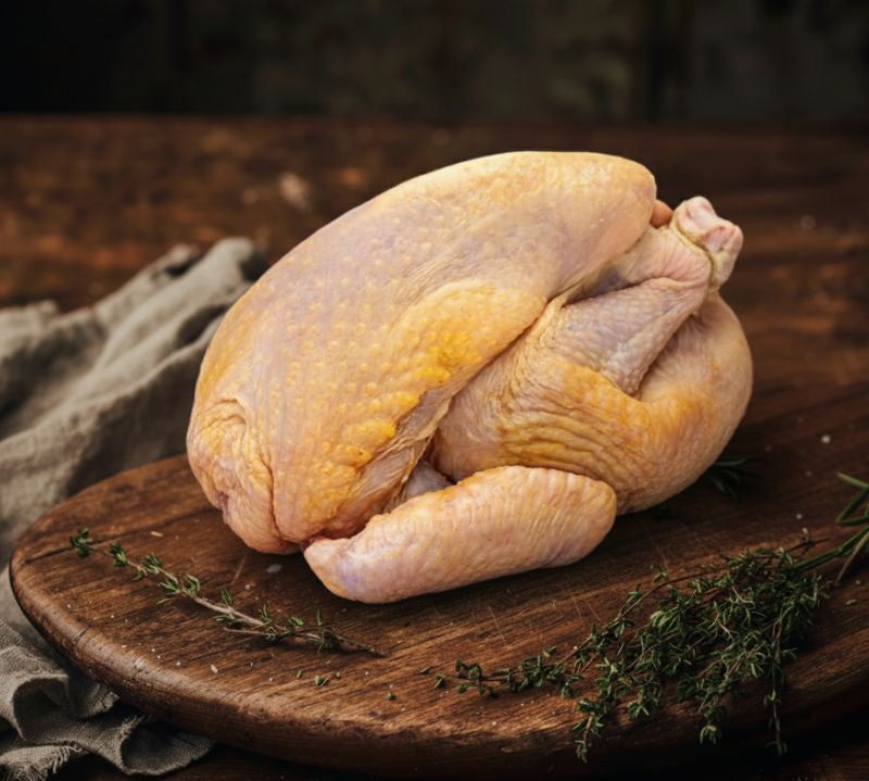 Whole British guinea fowl – game bird for roasting, The Black Farmer