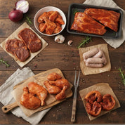 Hot & Spicy Meat Box – Ribs, Steak, Chicken, Lamb & Sausages