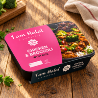 I am Halal Chicken & Broccoli with Rice 360g