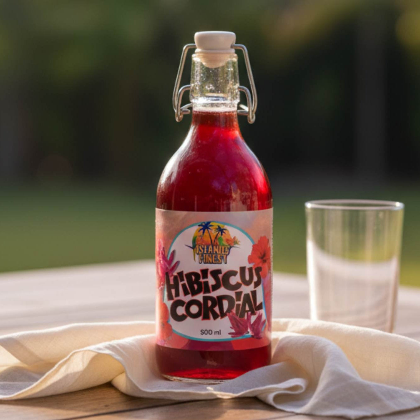 IslandsFinestHibiscusCordial500ml