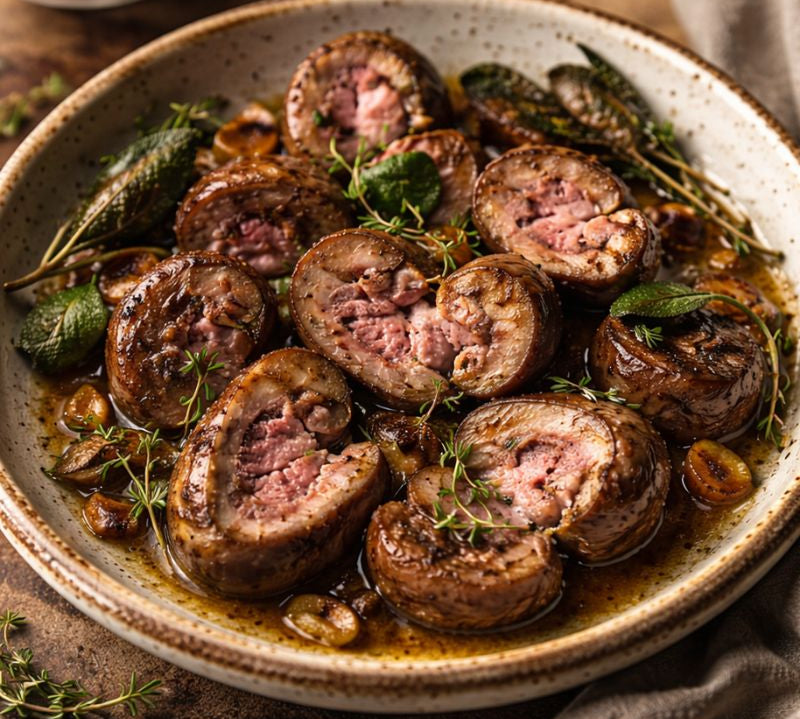cooked lamb kindey