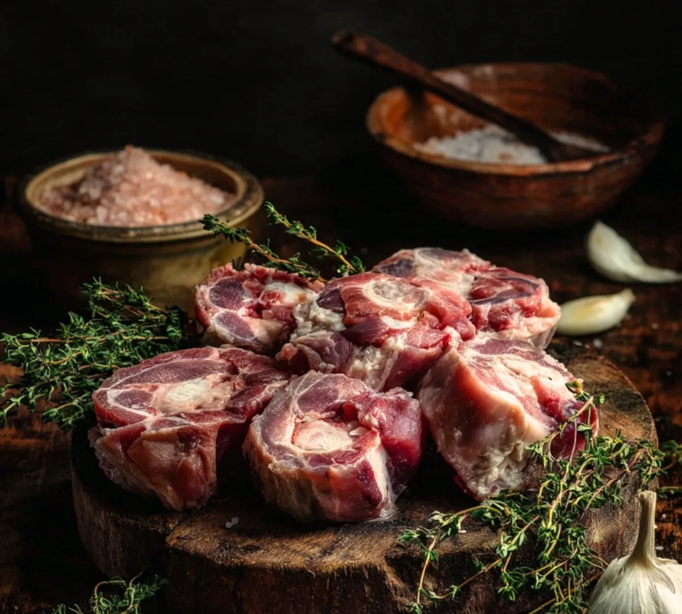 British lamb stewing neck cut from The Black Farmer, ideal for slow-cooking stews, curries and braises.