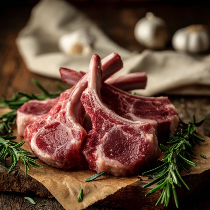 Lamb Special Cutlets — premium British bone-in lamb, perfect for grilling, searing, or roasting.