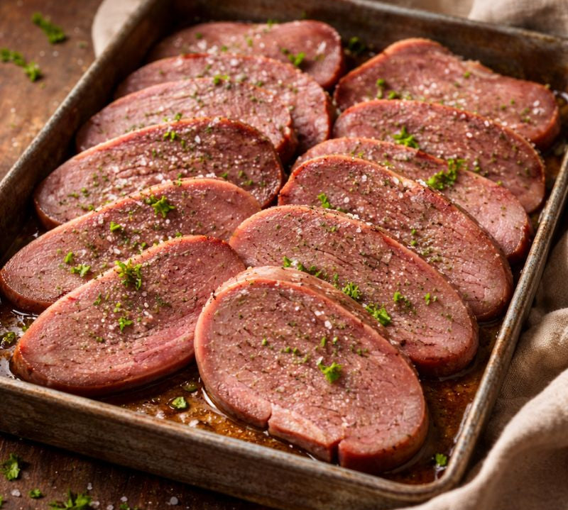 cooked Ox Tongue, Salted, Whole