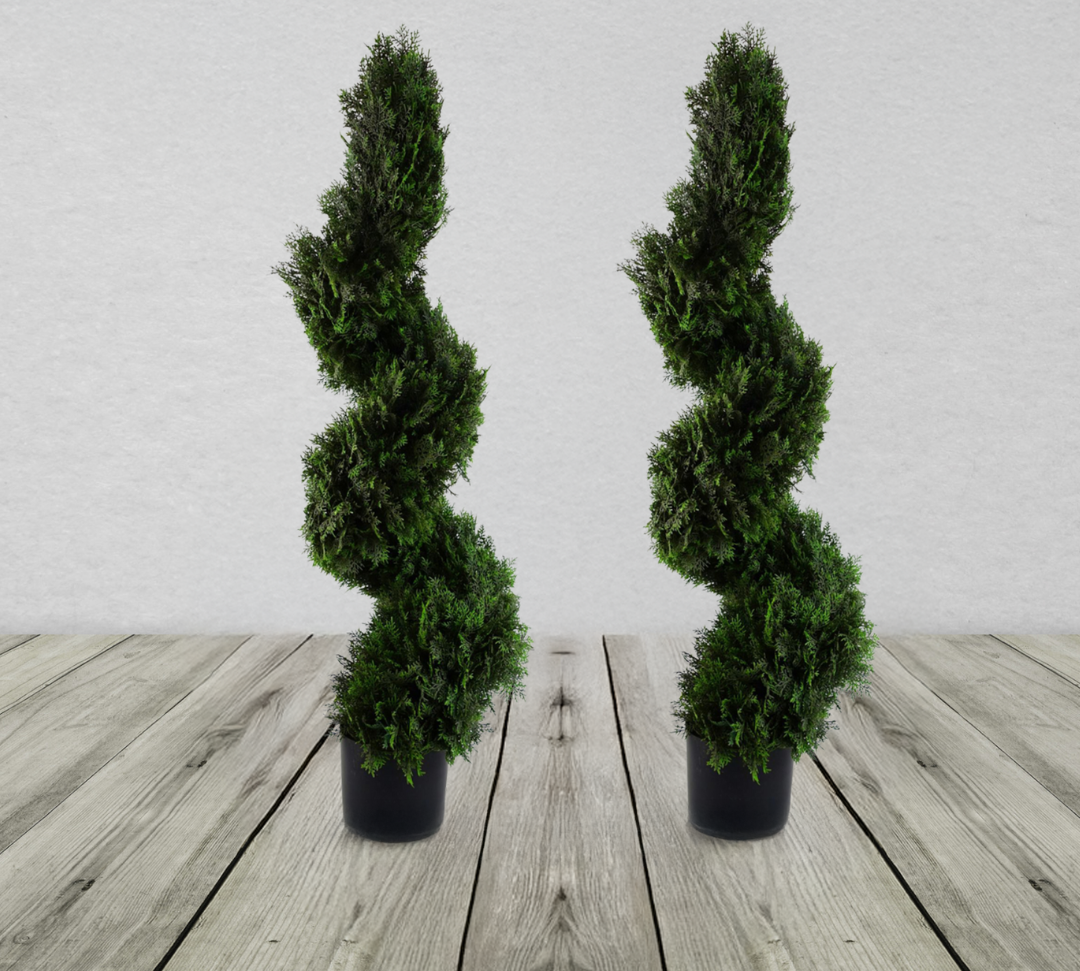 PairofSpiralCedarArtificialTree.png
