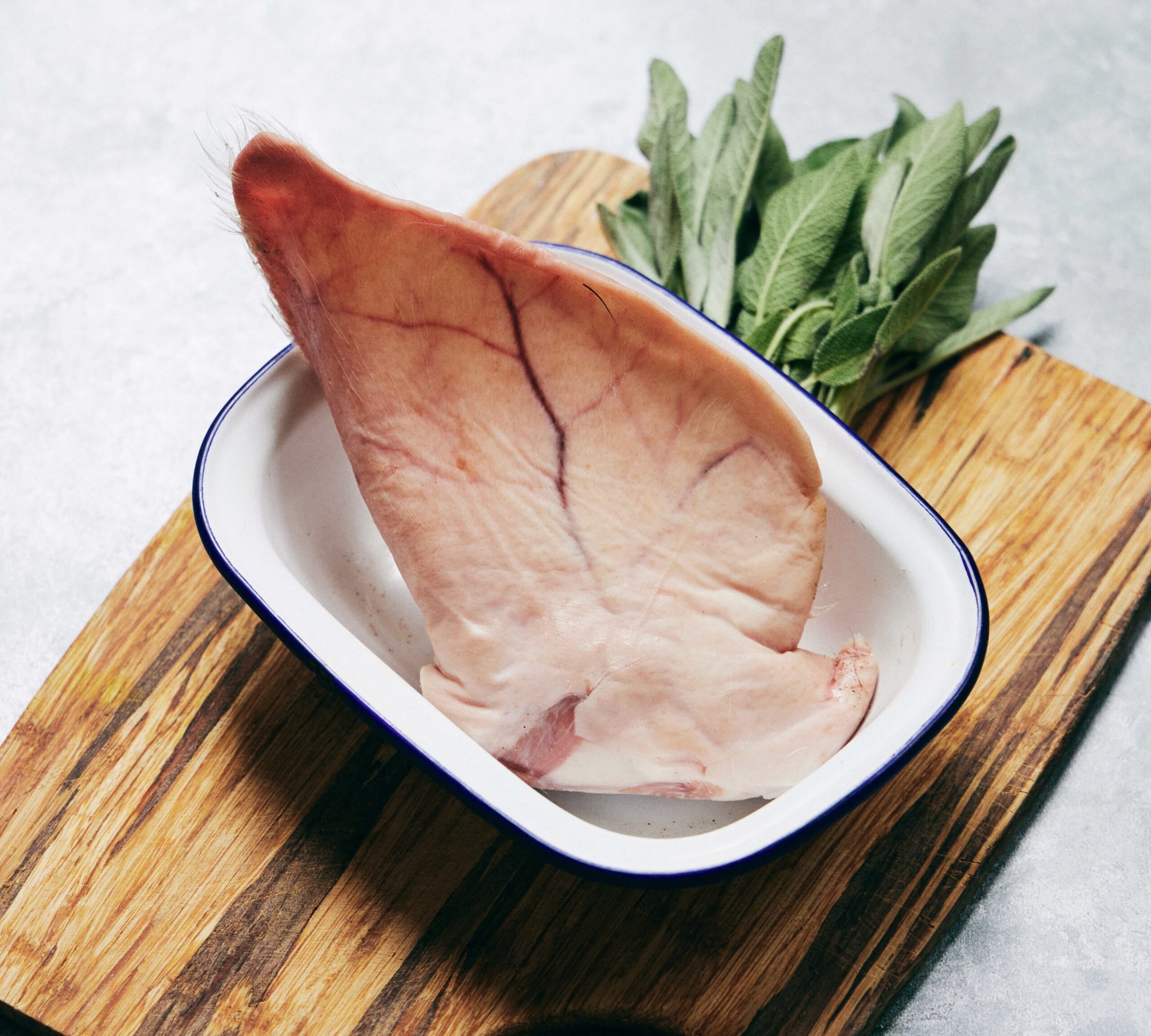 Pig ears from The Black Farmer – British free-range pork cut, perfect for grilling or braising.