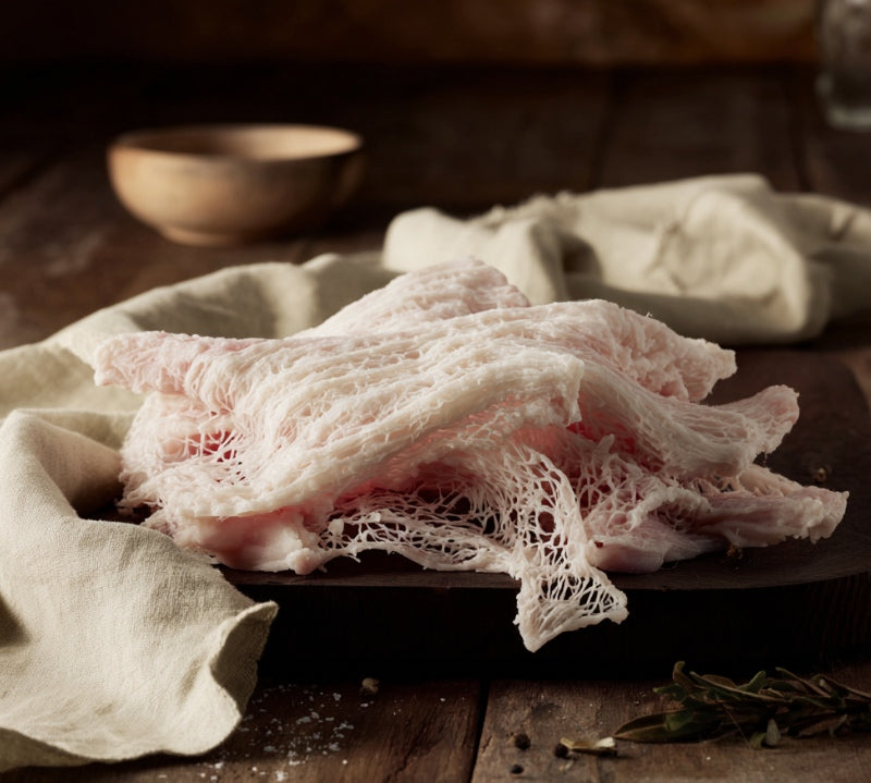 Fresh Pig Caul from British pork, traditional caul fat for wrapping meats – The Black Farmer